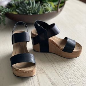 Pierre Dumas platform wedges